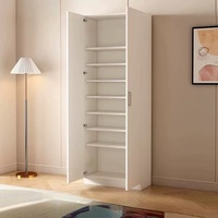 Meuble à chaussures modulaire et mobile en bois massif, grande capacité de rangement, style minimaliste, pour salon, balcon et usage hôtelier - Dai Home Apartment