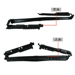 Plaque déflectrice de conduit d'air de radiateur Mercedes-Benz Classe C W205 2055050030 ABS, protection contre les intempéries pour vitre de voiture - Product Image 2