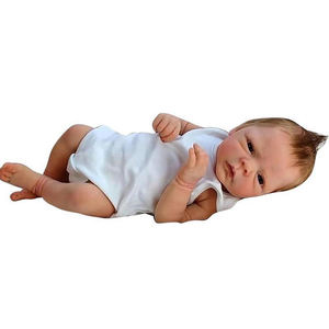 Bebe Reborn 18 Full Solid Silicone Reborn Doll Twins A&B Handmade Painted  Sleeping Baby Doll Boneca