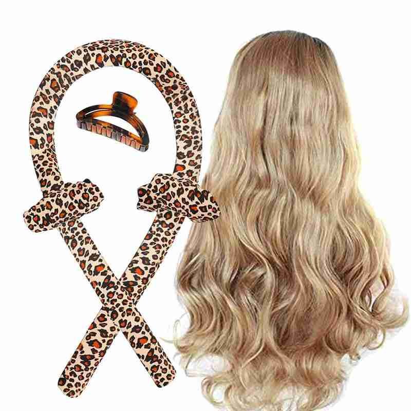 Heatless Curling Rod Headband No Heat Curls Ribbon Hair Rollers Sleeping Soft Headband Hair Curlers DIY Hair Styling Tools
