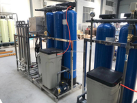 Petite station de traitement de l'eau / système / machinerie de 500 à 2000 LPH, machine de production d'eau pure pour l'eau potable