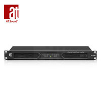 Amplificateur de puissance numérique à quatre canaux de classe D 4*1500W de haute qualité, très vendu