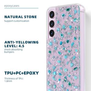 Coque de téléphone portable étanche en TPU et PC, nouvelle tendance, pour Samsung Galaxy S24 S23 S22 Plus, avec strass, fabriquée par des fabricants de source - Product Image 3