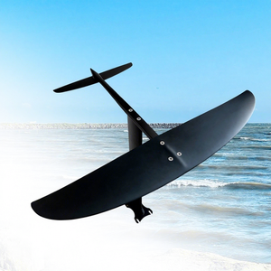 Hidroala de Surf y Kitesurf GY890 con Palas de Aluminio y Carbono de 1232 cm² de Alto Rendimiento, Avanzada, Negra - Product Image 1