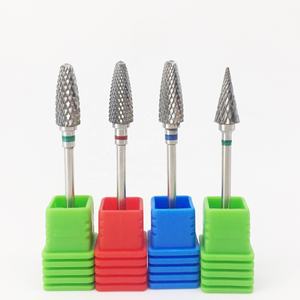 Elektrik tampon 3/32 "gökkuşağı mavi altın akrilik tırnak karbür tırnak matkap uçları kaldırmak - Product Image 3