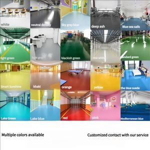 High Quality Water-based Epoxy Resin Washed Stone for Spray Paint Self- Leveling Epoxy <b>Floor</b> Coating - Product Image 6