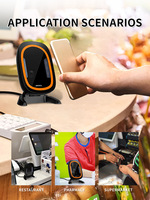 Escáner de Códigos de Barras 2D NORGEE Yokoscan Henex HC666 con Interfaz USB, Lector de Códigos QR Programable con SDK