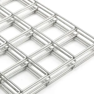 4x4 Mm Galvanized Fence For Hog Mice Bird Chicken Pens Rabbit Cage Fence Dog Kennel Galvanized Welded Wire Mesh Panel