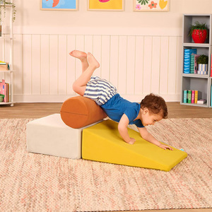 Rampe de glisse en mousse souple pour enfants, jeu d'intérieur, 4-6 ans, jouet pour ramper et grimper, matériau en éponge, design sécurisé - Product Image 4