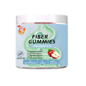 Customized Fiber Gummies with Sodium Potassium Supports a More Balanced Gut Herbal Natural Dietary Supplements Gummies - Product Image 1