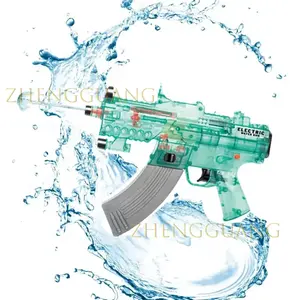 Zhengguang Zomer Speelgoed Kid Elektrische Waterpistool Voor Kinderen 400cc Waterpistool Elektrische Automatische Water Machinegeweer