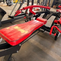 Machine de musculation pour la poitrine, banc horizontal super lourd, équipement commercial Coremax