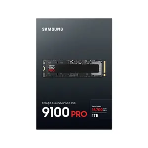 Samsung 9100PRO M.<span class=keywords><strong>2</strong></span> NV Me PCIe5.0 SSD 1TB 2TB 4TB 2280 masaüstü ve dizüstü bilgisayar için - Product Image 1