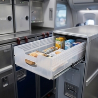 Tiroir pour repas et boissons en PP pour chariot Atlas