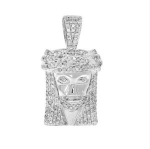 925 Custom White Gold Christian Pendant Hip Hop Street Fashion Design VVS1 Diamond IGI Certified Personalized Jesus <b>Cross</b> Fine - Product Image 4