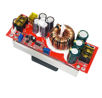 Módulo Elevador de Voltaje DC-DC de 1500W, 30A, Ajustable, Voltaje Constante, Corriente Constante, Placa de Alimentación para Vehículos Eléctricos, 12-48V a 24-72V