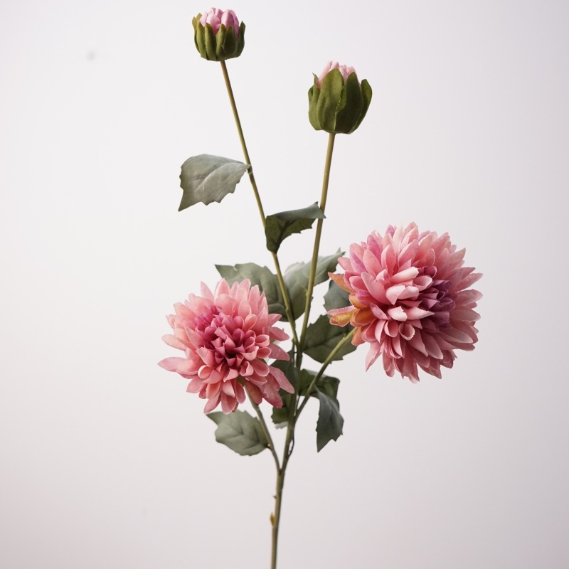 4 head cornflower-pink purple