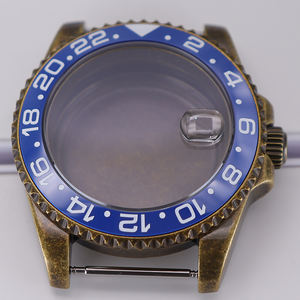 Personnalisé Haute <span class=keywords><strong>Précision</strong></span> Modifié 40Mm Vintage Gmt <span class=keywords><strong>Nh35</strong></span> Boîtier de Montre Mécanique Accessoires pour <span class=keywords><strong>Seiko</strong></span> Nh34 Nh36 Mouvement Cadran 28.5Mm - Product Image 4