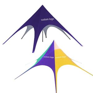 Gazebo personnalisé à double toit de 6m, tente étoile d'événement araignée, tente d'événement familial en plein air, tente étoile mobile d'exposition - Product Image 1