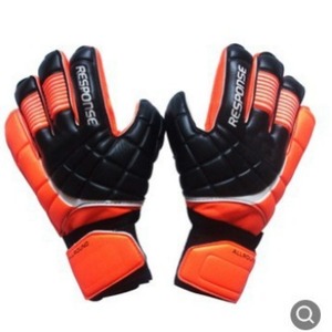 <span class=keywords><strong>Guantes</strong></span> de <span class=keywords><strong>portero</strong></span> de cuero ultragruesos de 4mm con protección de dedos de goma de pórtico antideslizante para adultos y niños - Product Image 1