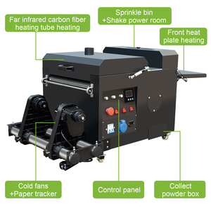 Baiyin Petite imprimante de bureau XP600 DTF Machine d'impression <span class=keywords><strong>A3</strong></span> 33cm Imprimante DTF avec secoueur et sécheur - Product Image 4