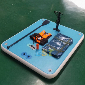 Plate-forme d'eau de pêche <span class=keywords><strong>gonflable</strong></span> personnalisée <span class=keywords><strong>pour</strong></span> l'extérieur Plate-forme flottante Jetée <span class=keywords><strong>gonflable</strong></span> - Product Image 3