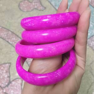 Atacado Linda Rosa Sugilite Natural <span class=keywords><strong>Jade</strong></span> Gemstone Bracelet 56-62mm <span class=keywords><strong>Jade</strong></span> Jadeite Bracelet Bangle - Product Image 1