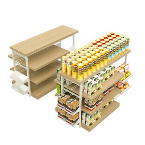 High Capacity Incremental <b>Hook</b> Universal Movement Movable Wood Shop <b>Display</b> Cabinet - Product Image 6