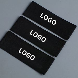 Étiquettes adhésives personnalisées à faible MOQ, rubans imprimés, étiquettes de lavage privées pour vêtements - Product Image 2