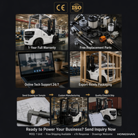 Forklift Listrik Baterai Lithium 60V Pabrik Cina 1Ton 1.5Ton 2.5Ton 3Ton 5Ton Bersertifikasi CE ISO EPA