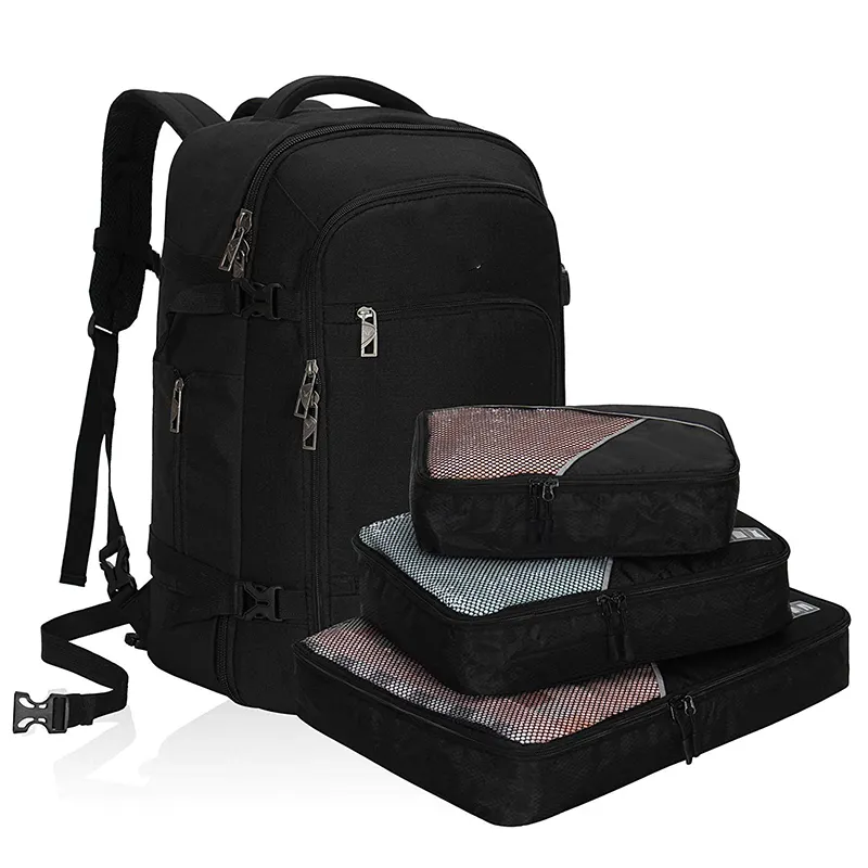 Zaino da viaggio 40L volo omologato bagaglio a mano zaino porta bagagli organizer set di borse da viaggio organizer