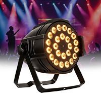 Projecteur LED Par 24x10W RGBW 4-en-1 à contrôle pixel, Wash DMX512, pour éclairage de scène sonore, mariages, clubs, bars, DJ, soirées, KTV, théâtres, concerts et événements