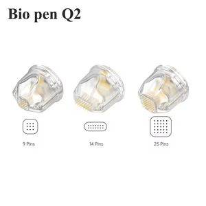 Cartouches d'aiguilles Bio Pen Q2 25 aiguilles 14 aiguilles <span class=keywords><strong>9</strong></span> aiguilles Aiguilles en titane nano pour les soins de la peau - Product Image 3