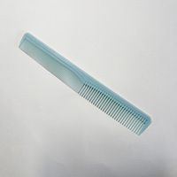 Vente en gros de haute qualité peigne à cheveux de coiffeur peigne de coupe de cheveux en plastique peigne à queue antistatique pour tous les cheveux