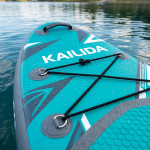 Tabla de <span class=keywords><strong>Paddle</strong></span> Inflable Grande con Asiento de Kayak y Remo Ajustable para 2 Personas, Capacidad de 450 LBS, <span class=keywords><strong>SUP</strong></span> Inflable - Product Image 5