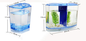 Aquarium Double Betta en acrylique chaud dans le monde entier - Product Image 5