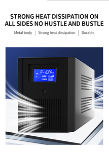 Tùy chỉnh sao lưu up cung cấp điện 1500VA/900W một pha 110V/220V ngoại tuyến với pin tích hợp - Product Image 3