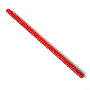 Wholesale Red Painted Grooved Serrated Wooden Rhythm Stick Scraping Claves Orff Percussion Instrument Kids Early Music Education - Product Image 4