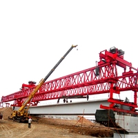 Grúa lanzadora de vigas de hormigón para carreteras de 100/40 toneladas, de alta resistencia, para construcción