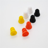 Adapté pour Shure — écouteurs, pointe d'oreille en caoutchouc silicone, à triple bride en caoutchouc, Se535 Se215 Se535 Se315
