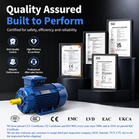 Moteur électrique AC triphasé à induction CE ISO9001 EAC CCC Série Y2 4kW 5.5kW 7.5kW 11kW B3 B5