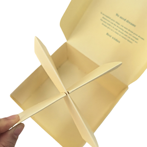 Caja de Cartón Plegable Biodegradable Personalizada para Empacar <span class=keywords><strong>Donuts</strong></span>, Pasteles y Galletas, con Impresión Dúplex, para Snack Bar - Product Image 5