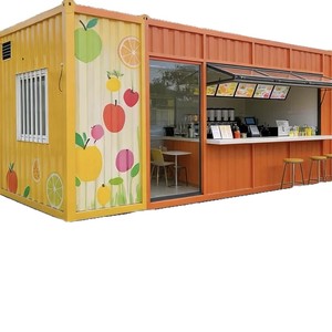 Casa Contenedor para Tienda, Diseño Rectangular Moderno, Grosor Estándar, Edificio de Oficinas Portátil con Exterior con Diseño de Frutas - Product Image 1