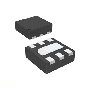 Circuits intégrés électroniques à plaquettes exposées 6 VDFN FAN54120UC435X, service complet original, chargeurs de batterie 500 mA compatibles USB - Product Image 1