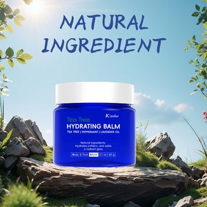 Venta al por mayor de crema de bálsamo de aceite de árbol de té para el cuidado de los pies del cuerpo Natural calmante hidratante cuidado de la piel para la piel seca y agrietada fabricante - Product Image 5