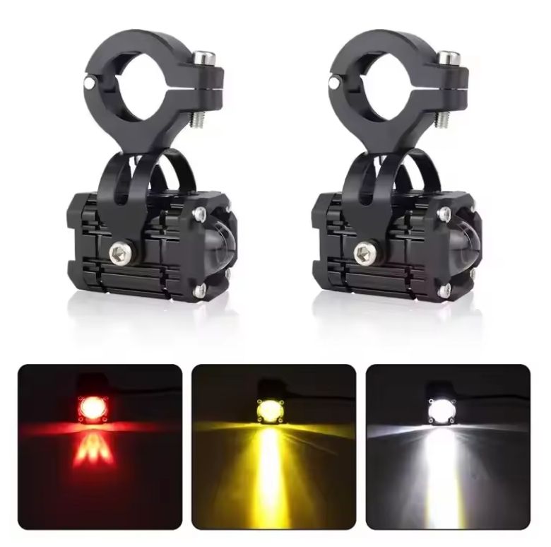 Blanc naturel + jaune + rouge