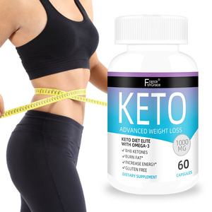 Suplemento Keto de Alta Calidad, Mejora la Dieta Keto, Apoya el Control de Peso para Hombres y Mujeres, Cápsulas Keto, 60 Cápsulas - Product Image 1