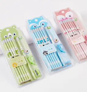 High Quality DIY Price Cheap Kids Stationery Set Kids Stationary Set A School Supplies 15pieces Pencil Pencil Sharpener/holder