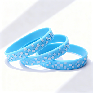 新しいカスタムロゴプリントシリコンブレスレット、パーソナライズされたリストバンド、薄いゴム製シリコンリストバンド（カスタムロゴ付き） - Product Image 5