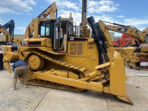 Bulldozer D7R usado, alta eficiencia, servicio pesado, construcción, minería, maquinaria de movimiento de tierras, motor central ahora disponible para uso industrial - Product Image 3